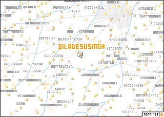 map of Qila Desu Singh