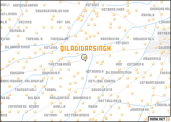 map of Qila Dīdār Singh