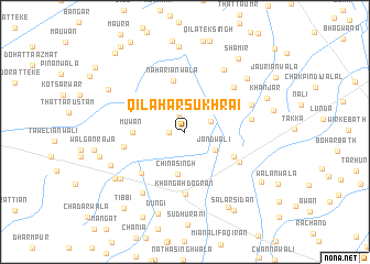 map of Qila Harsukh Rāi