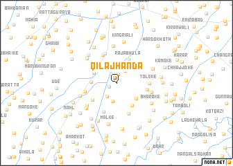 map of Qila Jhanda