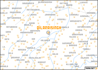 map of Qila Rāi Singh