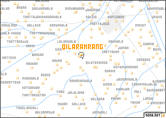 map of Qila Rāmrang