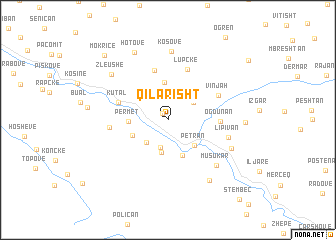 map of Qilarisht