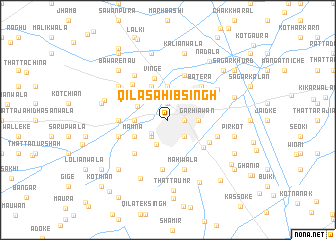 map of Qila Sāhib Singh