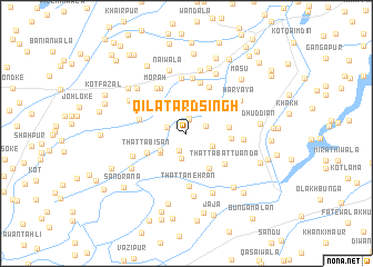 map of Qila Tārd Singh