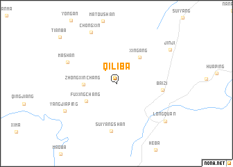 map of Qiliba