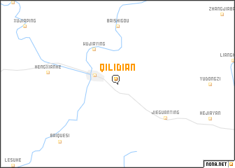 map of Qilidian