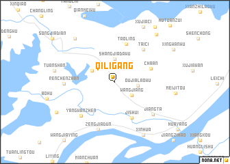 map of Qiligang