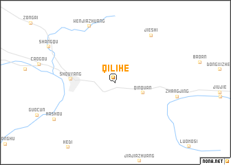 map of Qilihe