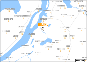 map of Qilihu