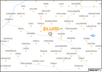 map of Qilijing