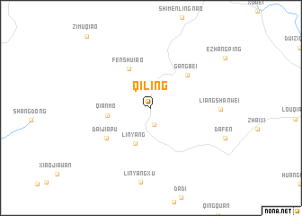 map of Qiling