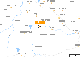 map of Qiliwan