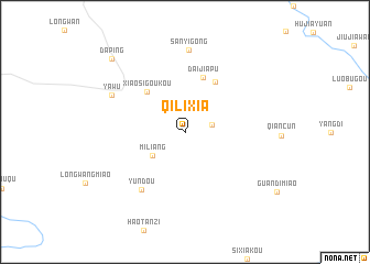 map of Qilixia
