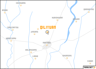 map of Qiliyuan