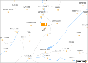 map of Qili