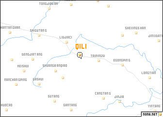 map of Qili