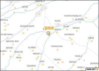 map of Qımır