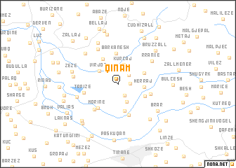 map of Qinam