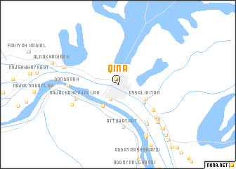 map of Qinā