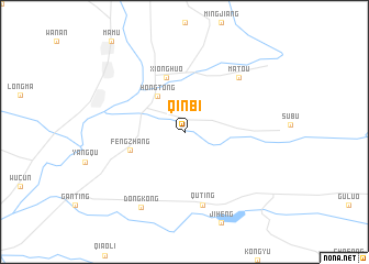 map of Qinbi