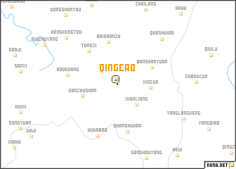 map of Qingcao