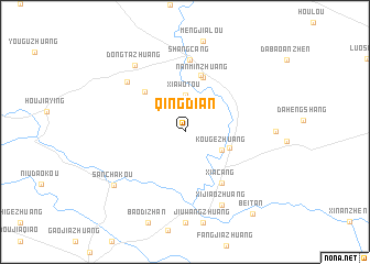 map of Qingdian