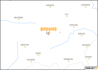 map of Qingding