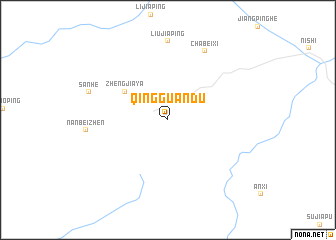 map of Qingguandu