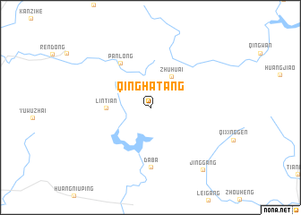 map of Qinghatang