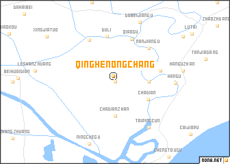 map of Qinghe Nongchang