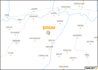 map of Qinghe