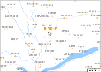 map of Qinghe