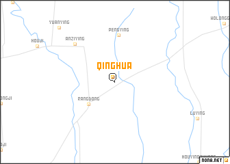 map of Qinghua