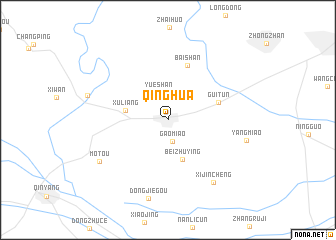 map of Qinghua