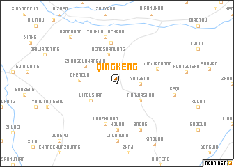 map of Qingkeng