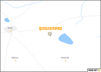 map of Qingkenpao