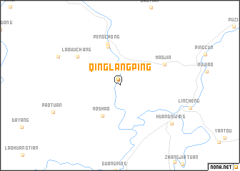 map of Qinglangping