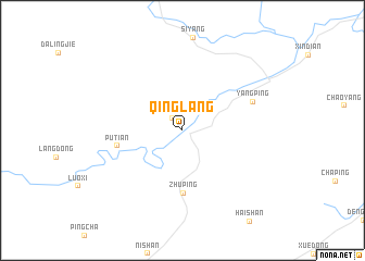 map of Qinglang