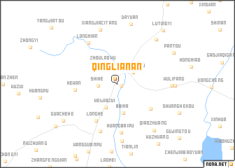 map of Qinglian\