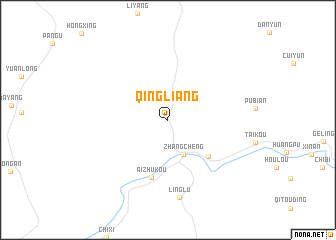 map of Qingliang