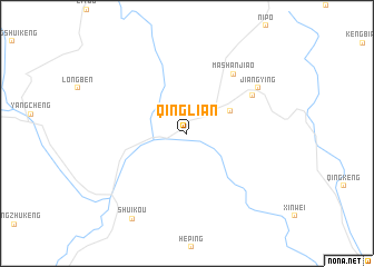 map of Qinglian