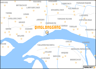 map of Qinglonggang