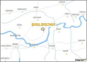 map of Qinglongzhen