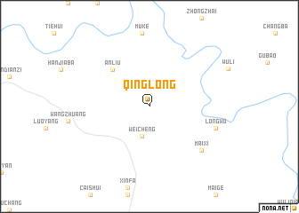 map of Qinglong