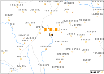 map of Qinglou