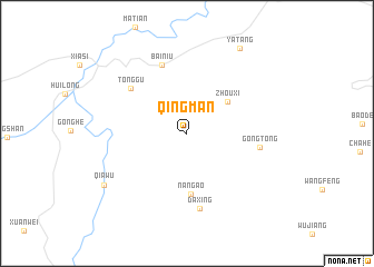 map of Qingman