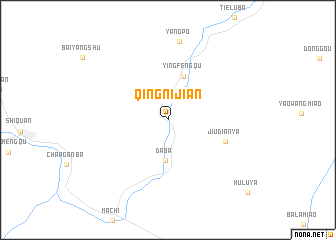 map of Qingnijian