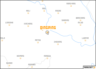 map of Qingping