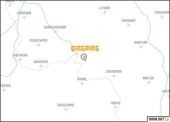 map of Qingping